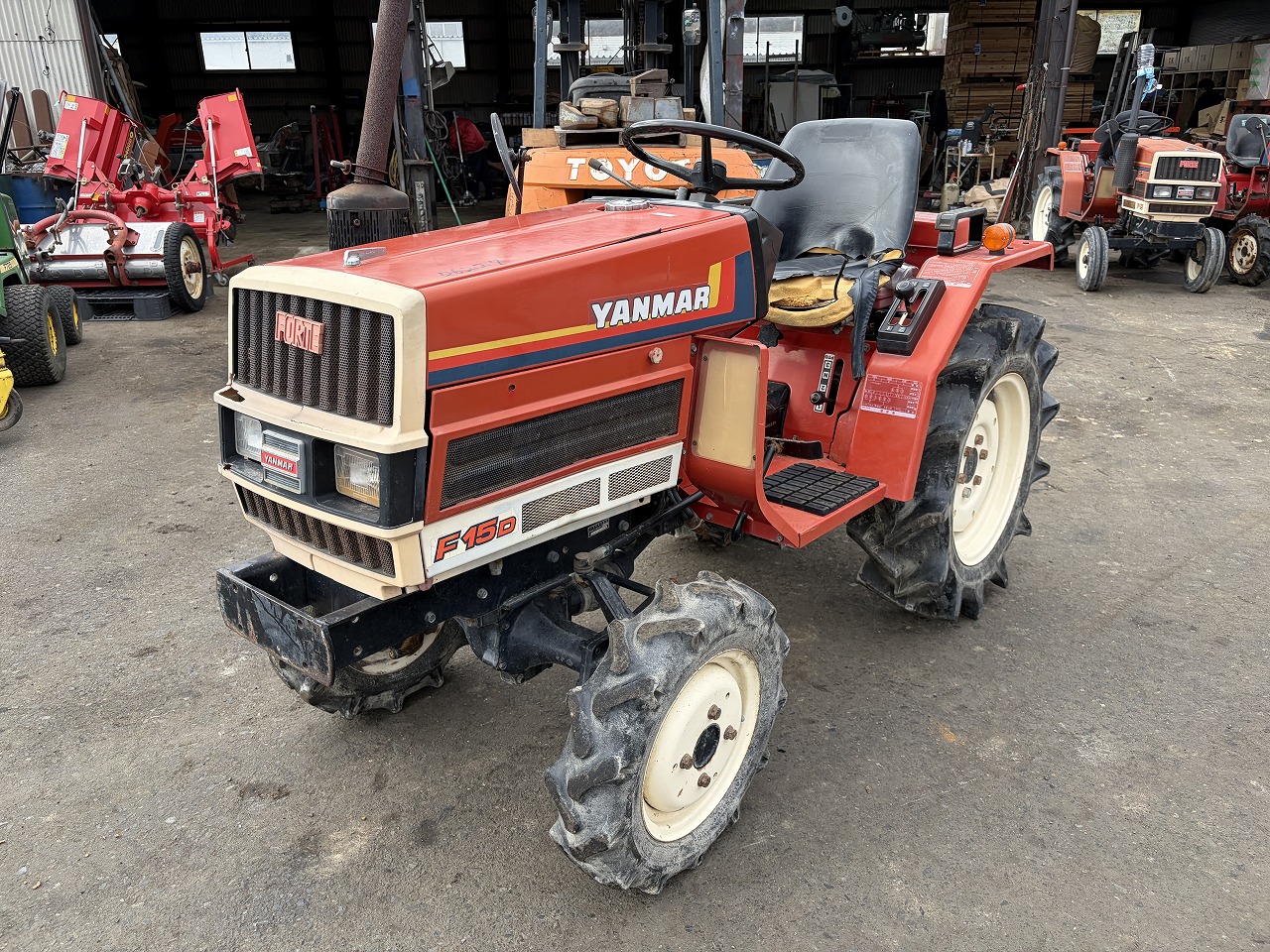 F15D 06227 japanese used compact tractor |KHS japan